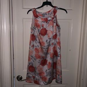Floral Silk Dress